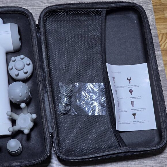 Revive Heated Massage Gun - Caring Mill by Aura - Like New - Picture 5 of 8